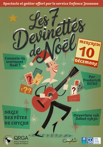 Affiche goûter Enfance Jeunesse CAYLUS